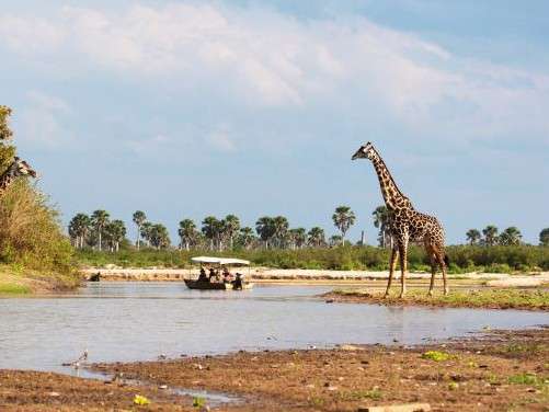 Boot Safari in Tansania