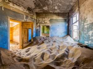 Geisterstadt Kolmanskop bei Lüderitz