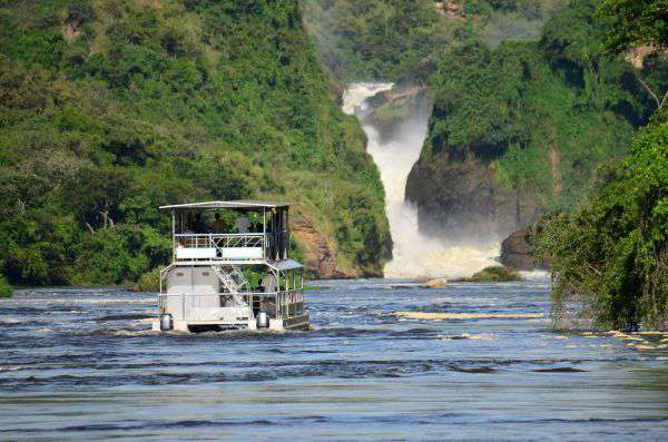 Bootsafari im Murchison Falls Nationalpark